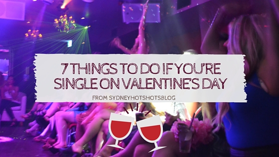 Single on Valentines Day in Sydney